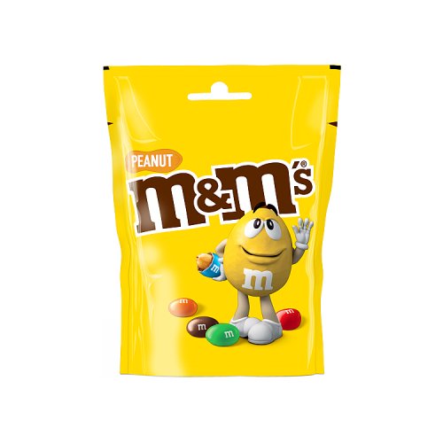 M&MS PEANUT POUCH 12 x 125g
