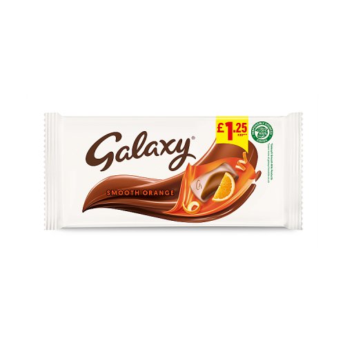 GALAXY SMOOTH ORANGE PM £1.25 24 x 110g