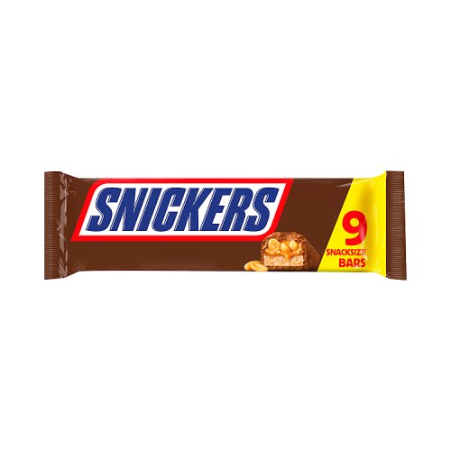 SNICKERS SNACKSIZE 9PK 11 x 319.5g