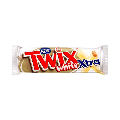 TWIX XTRA WHITE BISCUIT TWIN BARS 24 x 75g