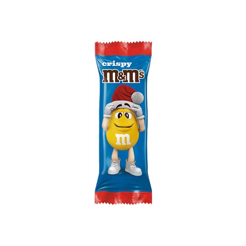 M&MS CRISPY SANTA 32 x 29g