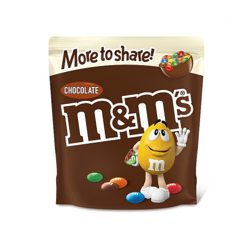 M&MS CHOCO MORE TO SHARE POUCH 12 x 200g