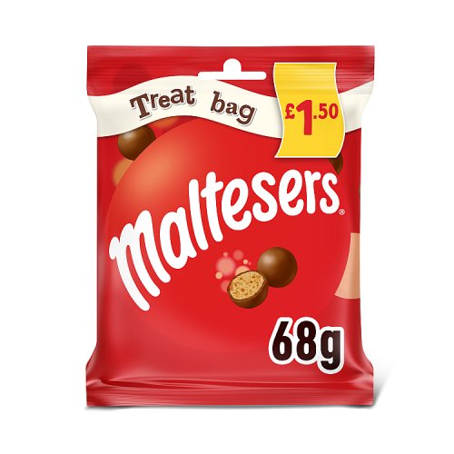 MALTESERS MILK CHOCOLATE TREAT BAG PM £1.50 24 x 68g