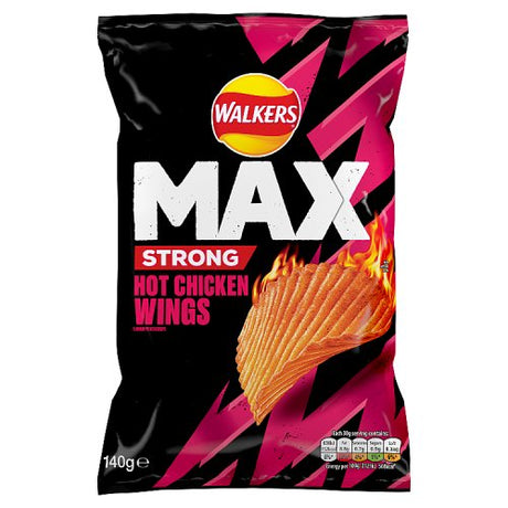 Walkers Max Strong Hot Chicken Wings