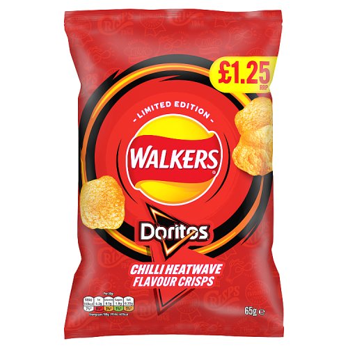 Walkers Doritos Chilli Heatwave PM £1.25