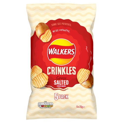 Walkers Crinkles - Salted