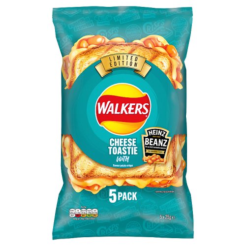 Walkers Heinz Cheesey Baked Beans