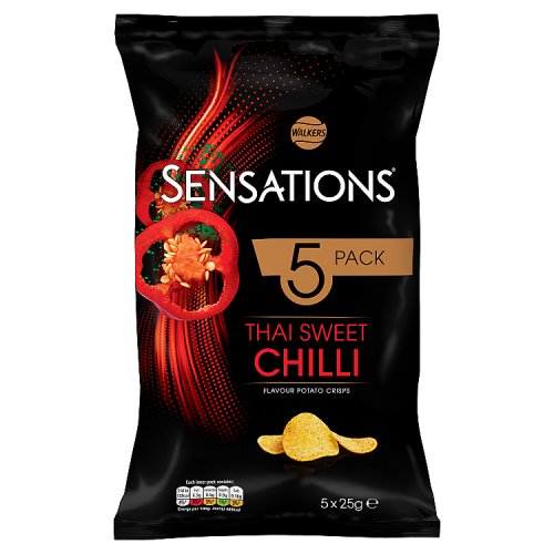 Walkers Sensations Sweet Chilli Multipack