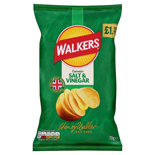 Walkers Salt & Vinegar PM £1.35