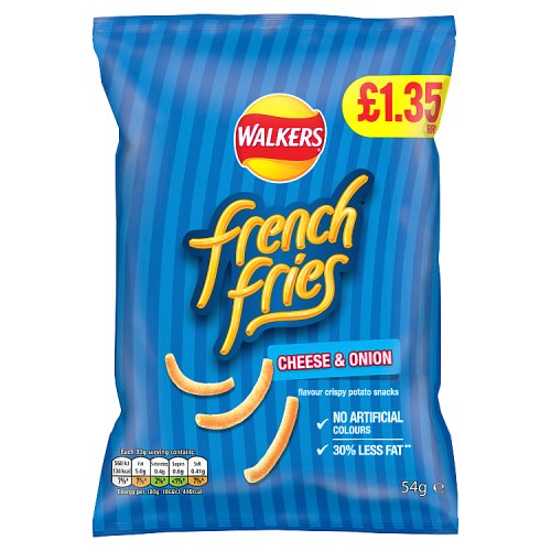 Walkers French Fries Cheese And Onion PM £1.35