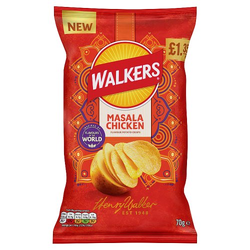Walkers Masala Chicken PM £1.35