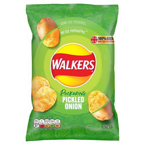 Walkers Crisps Pickled Onion - NHFSS