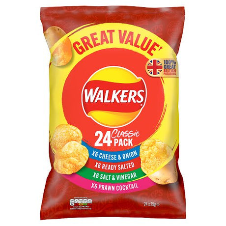 Walkers Classic Variety 24Pk