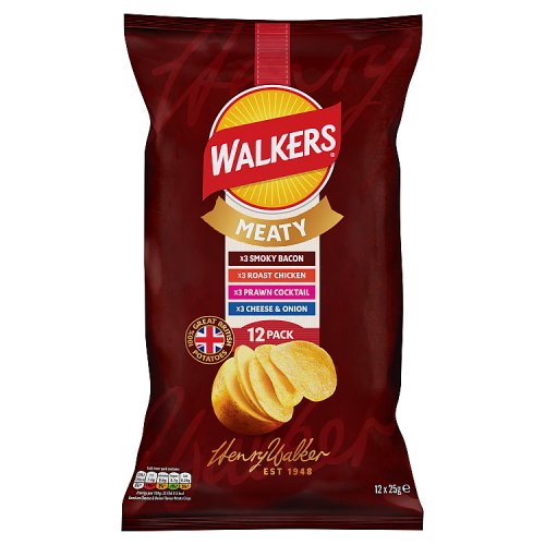 Walkers Meaty Variety 12Pk