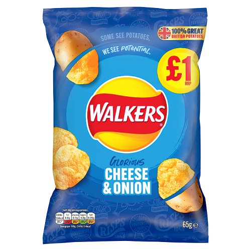 Walkers PM £1 - Cheese & Onion