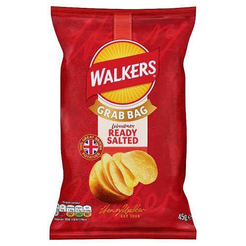 Walkers Grab Bag Ready Salted