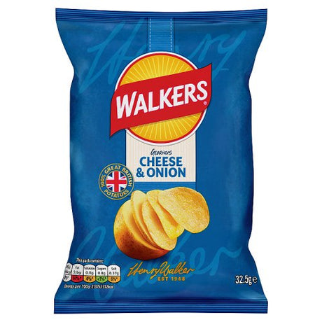 Walkers Cheese & Onion