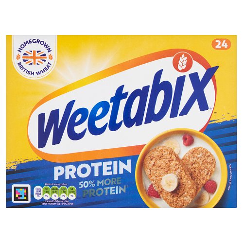 Weetabix Protein - SKU: 8784 - PACK: 10 - CASES/PALLET: 40 - EAN: '5010029221701