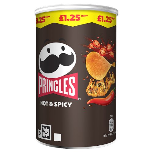 Pringles Hot & Spicy PM £1.25