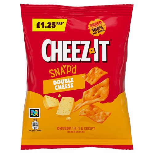 Cheez It Snapd Crackers Double Cheese PM £1.25