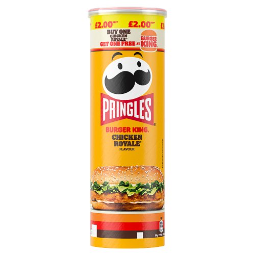 Pringles Burger King Chicken Royale PM £2.00
