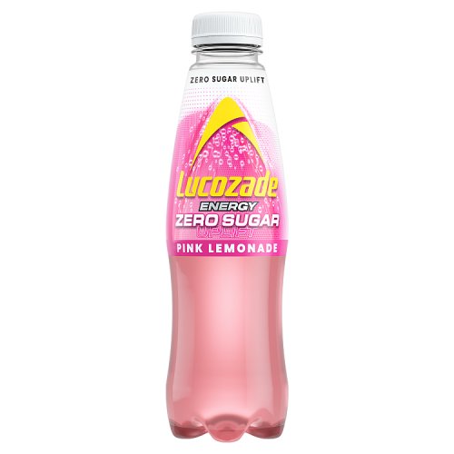 Lucozade Energy Zero Pink Lemonade