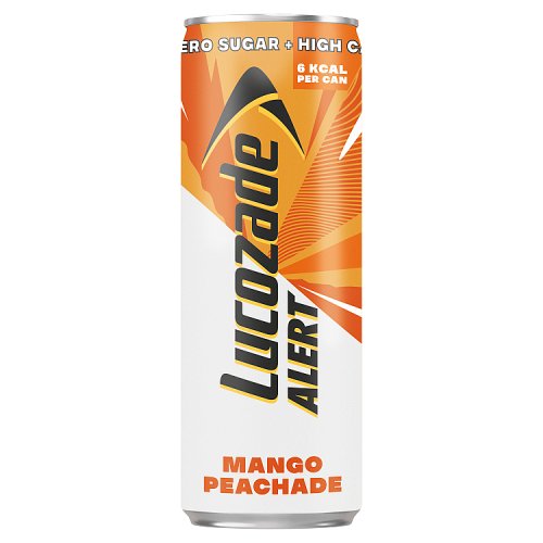 Lucozade Alert Zero Mango Peachade