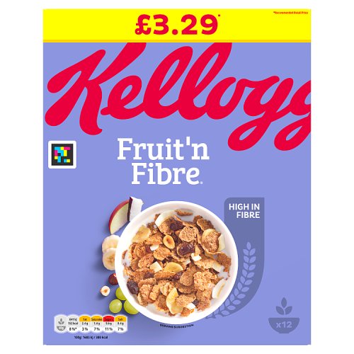 Kelloggs Fruit N Fibre PM £3.29