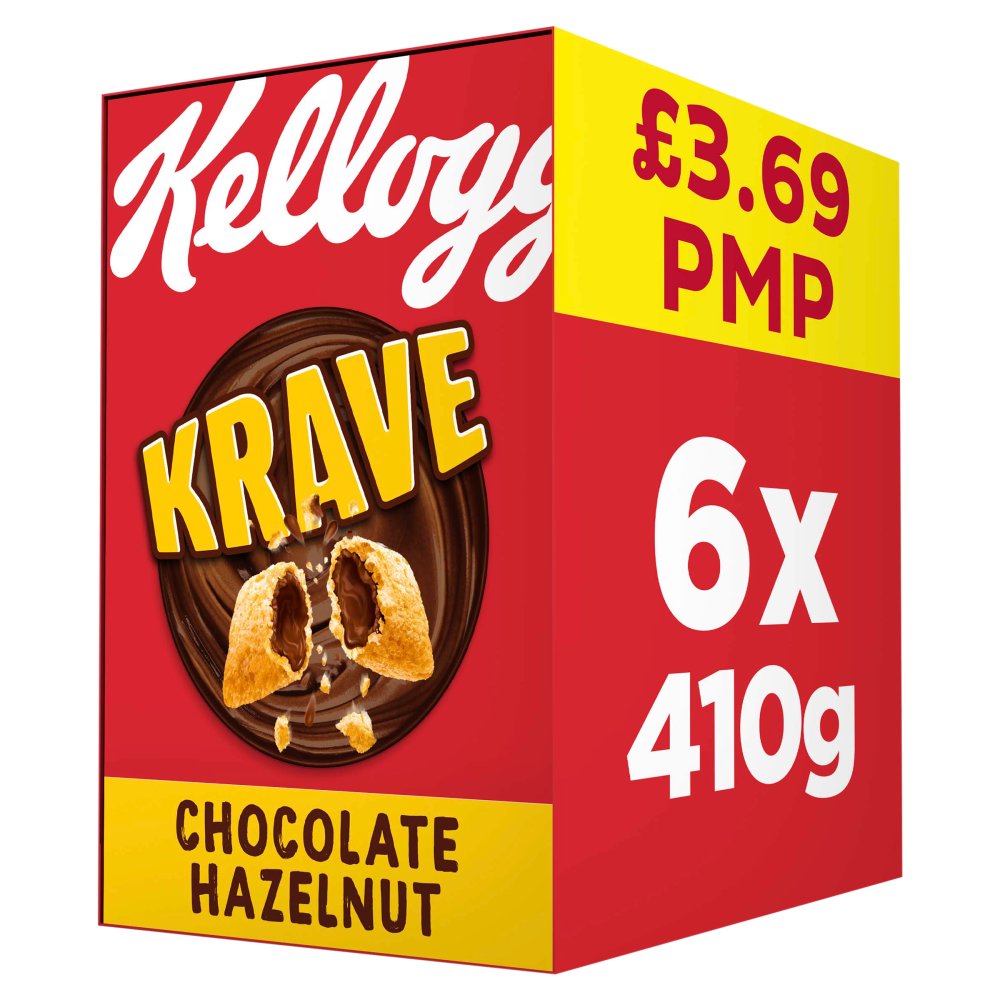 Krave Hazelnut 6x410g £3.69 PMP