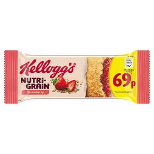 Kelloggs Nutri Grain Fruity Strawberry PM 69P