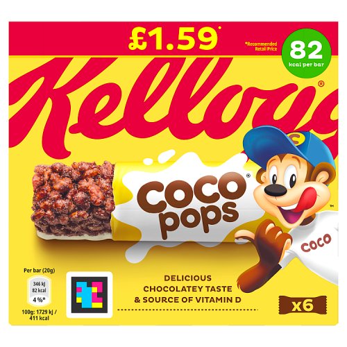 Kelloggs Coco Pops Cereal Bar PM £1.59