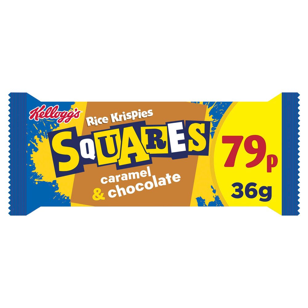 Rice Krispies Squares Caramel & Chocolate 30x36g 79p PMP