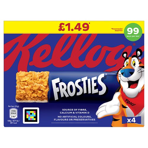 Kelloggs Frosties Cereal Bar PM £1.49