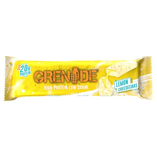Grenade Lemon Cheesecake Protein Bar - SKU: C006116 - PACK: 12 - CASES/PALLET: 756 - EAN: '5060811381953
