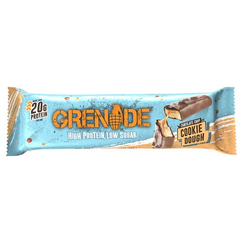 Grenade Chocolate Chip Cookie Dough Protein Bar - SKU: C006700 - PACK: 12 - CASES/PALLET: 756 - EAN: '5060811382394