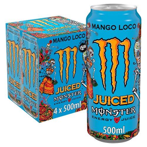 Monster Mango Loco 4 Pk PM £5.49