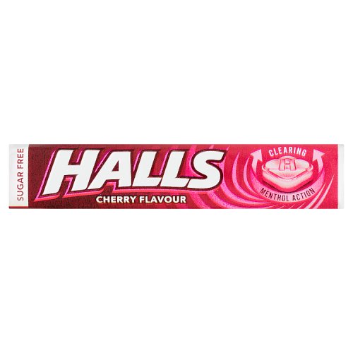 HALLS MENTHOLYPTUS SUGAR FREE CHERRY 20 X 32G