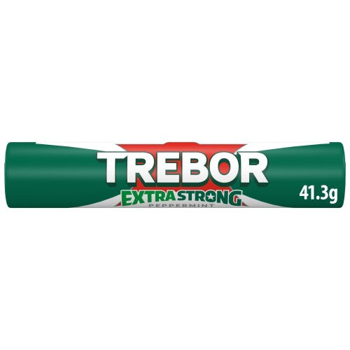 TREBOR EXTRA STRONG PEPPERMINT ROLL 40 X 41.3G