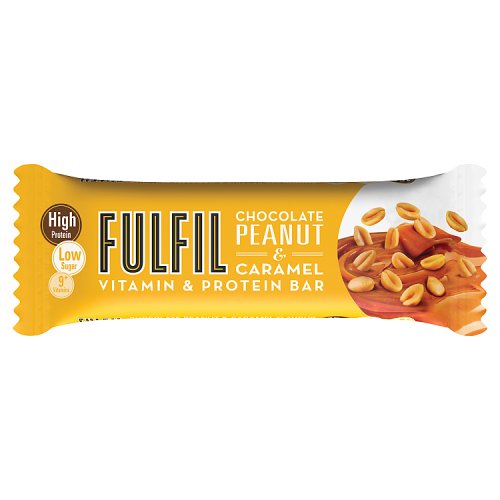 Fulfil Vitamin & Protein Bar Chocolate Peanut & Caramel - SKU: FL0062 - PACK: 15 - CASES/PALLET: 525 - EAN: '5391532122137