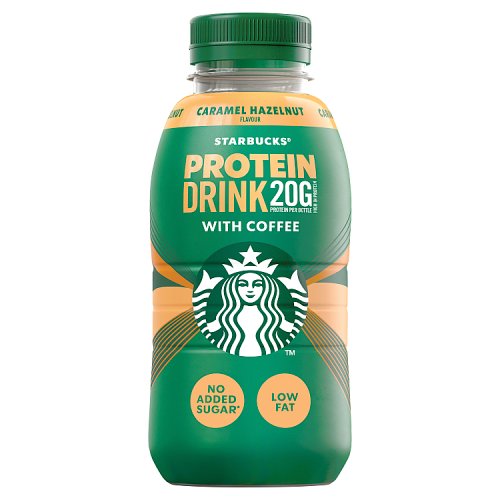 Starbucks Pet Protein Caramel Hazelnut - SKU: 597683 - PACK: 8 - CASES/PALLET: 189 - EAN: '5711953184864