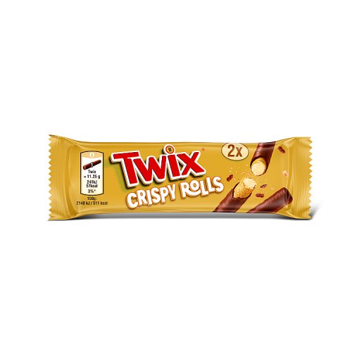 TWIX CRISPY ROLLS 24 x 22.5g