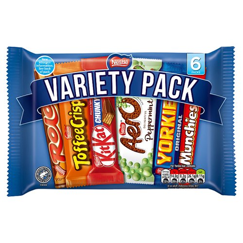 NESTLE VARIETY MULTIPACK 6PK 12 X 264G