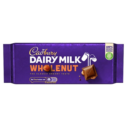 CADBURY DAIRY MILK WHOLENUT 14 X 180G