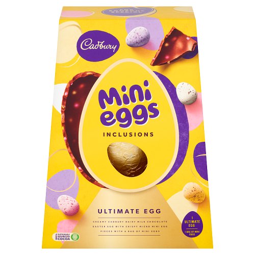 CADBURY MINI EGGS INCLUSIONS ULTIMATE EGG 4 X 380G