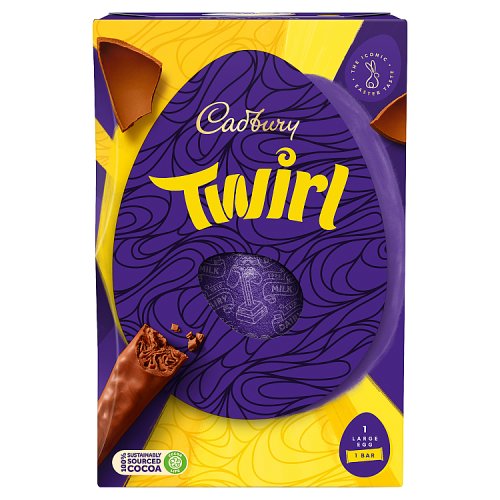 CADBURY TWIRL EGG 6 X 198G