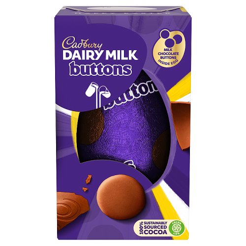 CADBURY DAIRY MILK GIANT BUTTONS EGG 12 X 96G