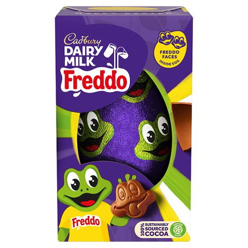 CADBURY DAIRY MILK FREDDO FACES EGG 12 X 96G