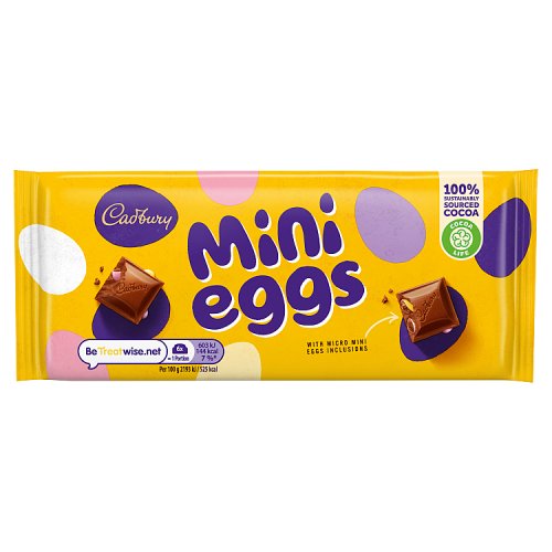 CADBURY MINI EGGS BAR 20 X 110G