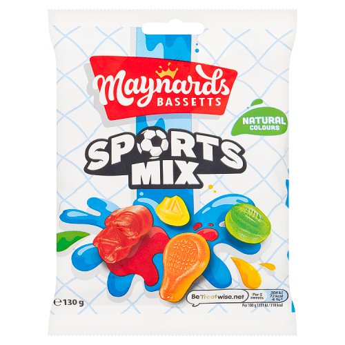 MAYNARDS BASSETTS SPORTS MIX 10 X 130G
