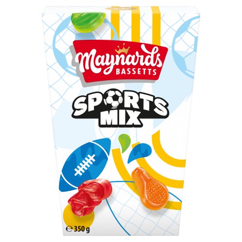 MAYNARDS BASSETTS SPORTS MIX CARTON 6 X 350G